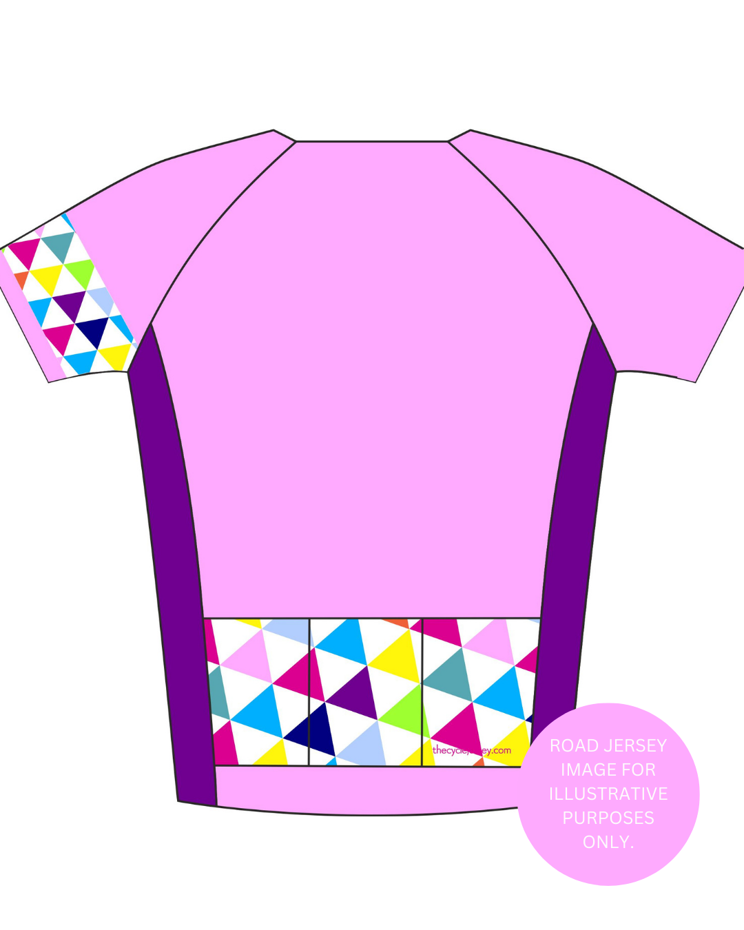 Alternative Triangle Pink Enduro Jersey