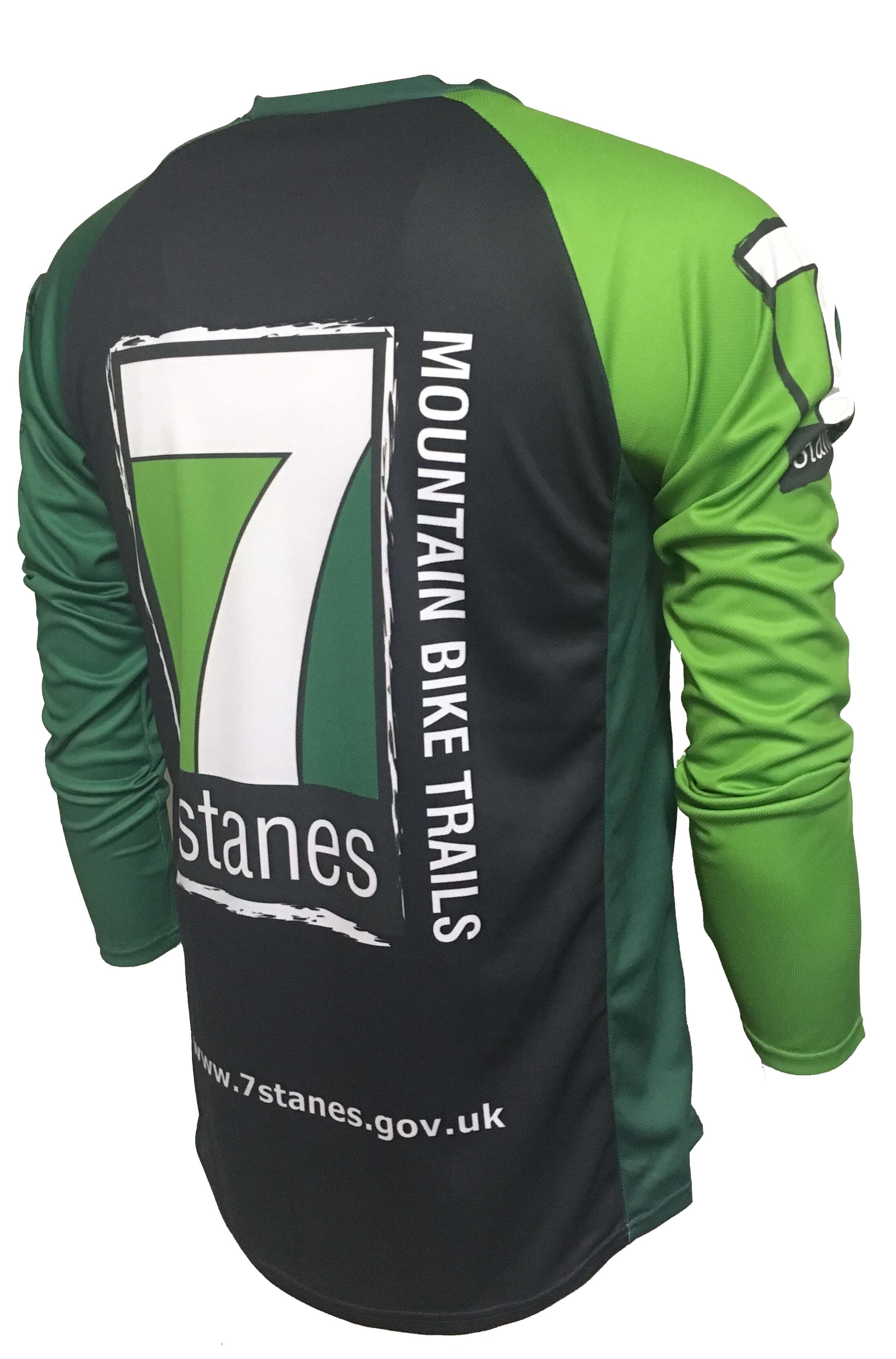 7stanes Enduro Cycling Jersey Back