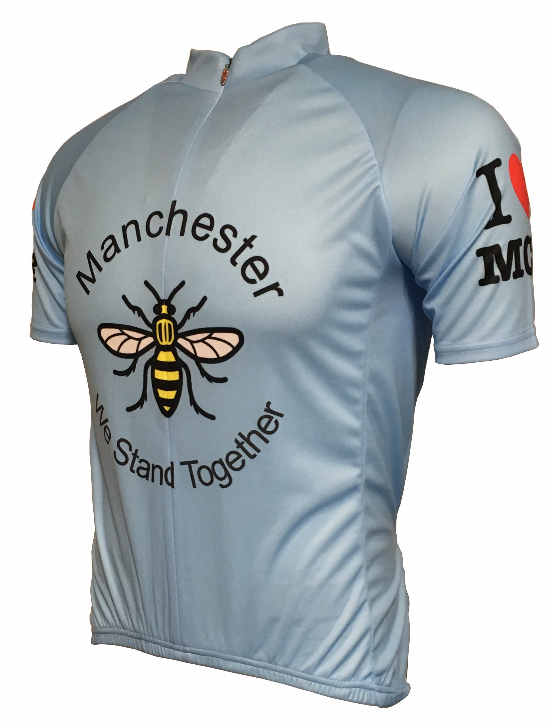 I Love Manchester Road Jersey Front 