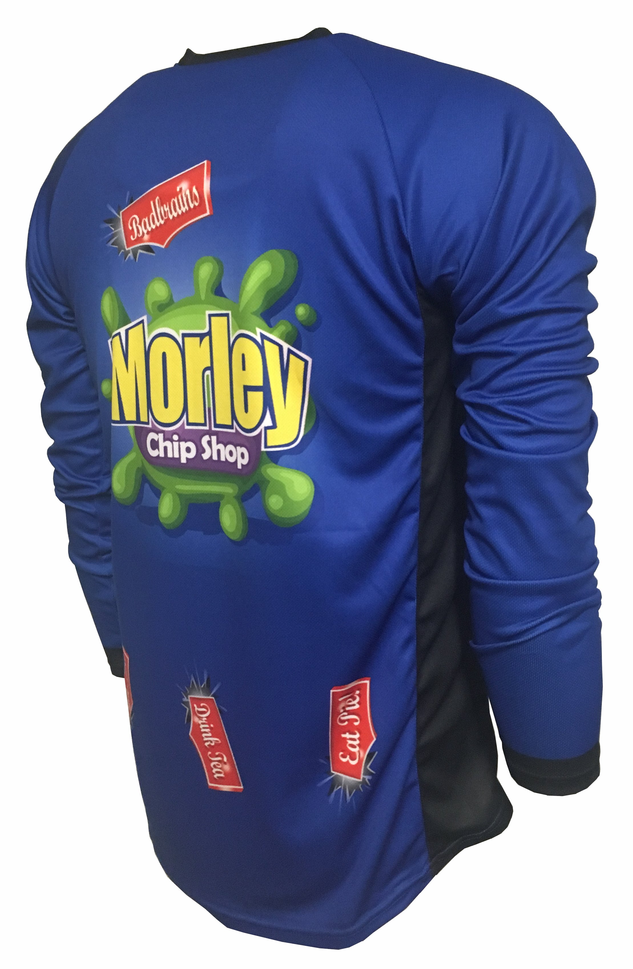 Morley Chip Shop Kids Enduro Cycle Jersey Back
