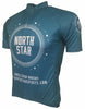 North Star Spirits Blue Road Cycling Jersey Front 