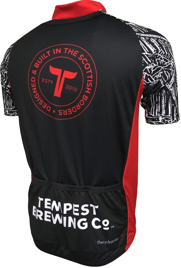Tempest Brew Co Beer Road Jersey Back
