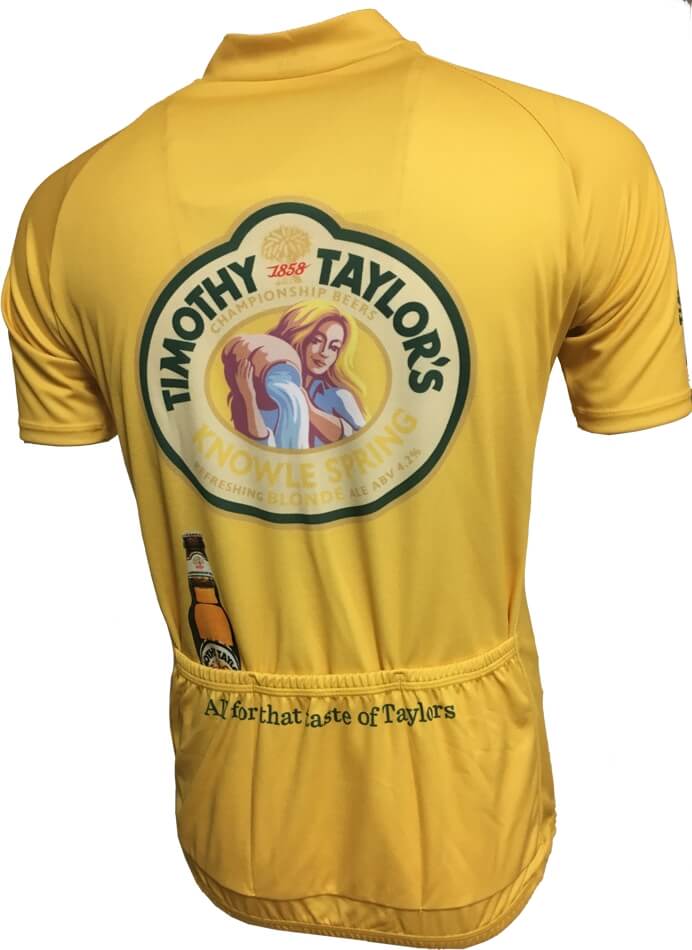 Timothy Taylor Beer Championship Yellow Road Jersey