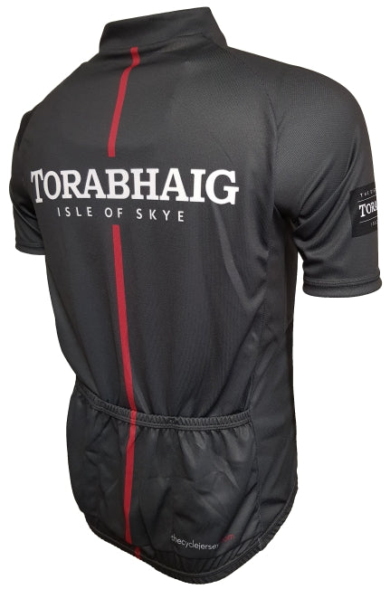 Torabhaig Whisky Red Road Cycling Jersey Back
