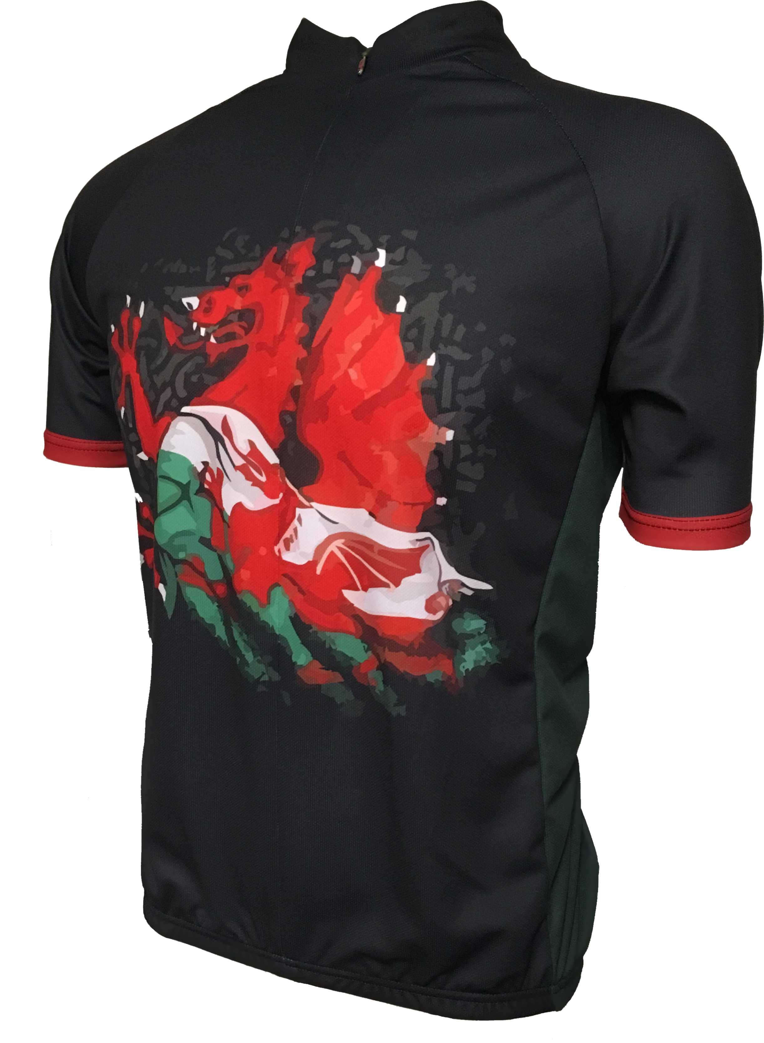 Wales Road Cycle Jersey Front