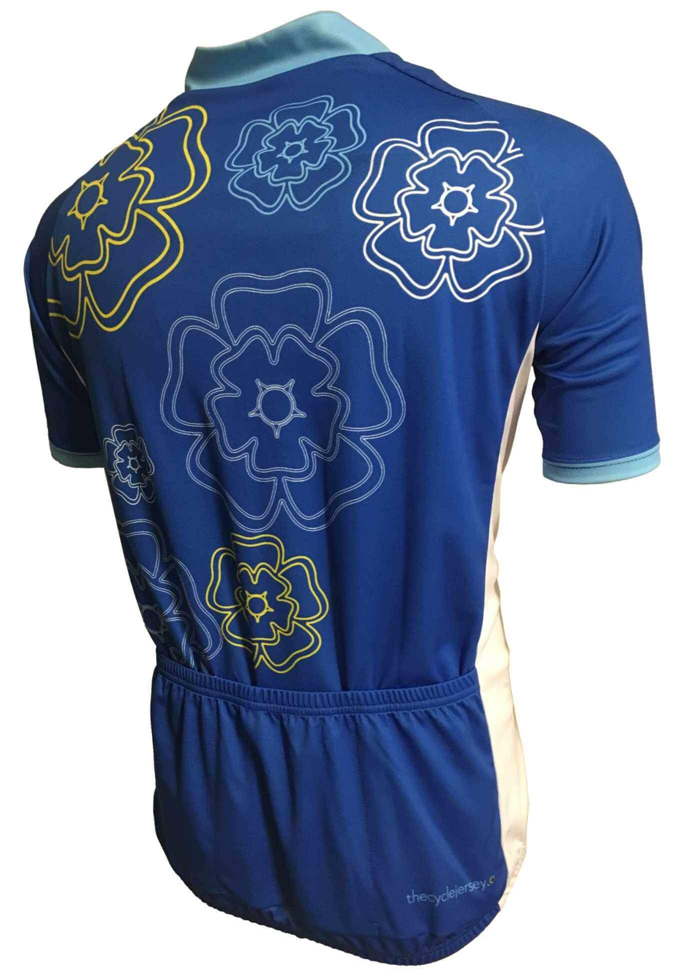 Yorkshire Rose Cycling Jersey Back