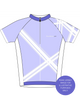 Criss Cross Lilac Enduro Jersey