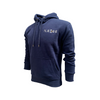 The Ledge Embroidered Navy Hoodie