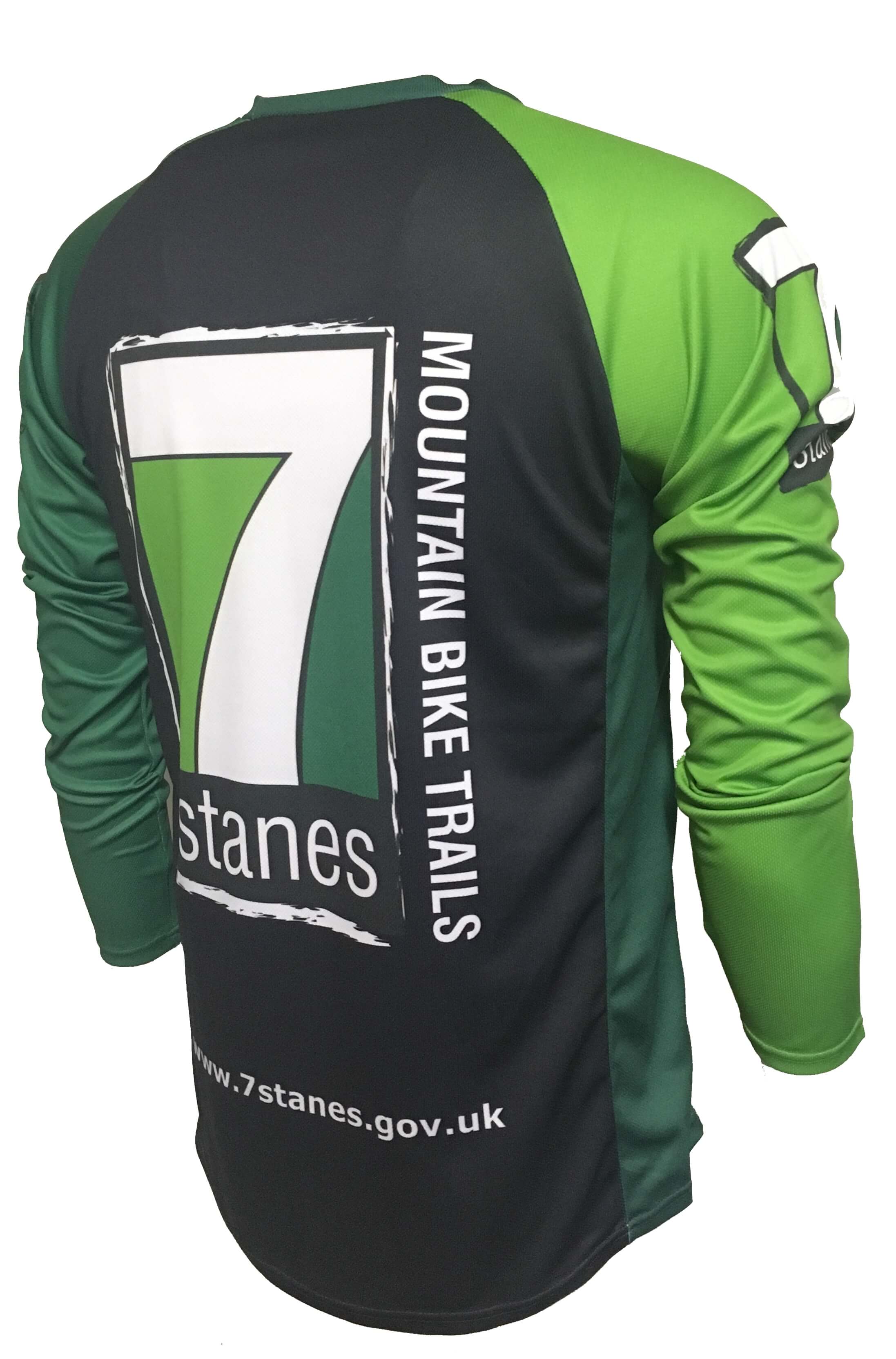 7Stanes Kids Enduro Cycling Jersey Back