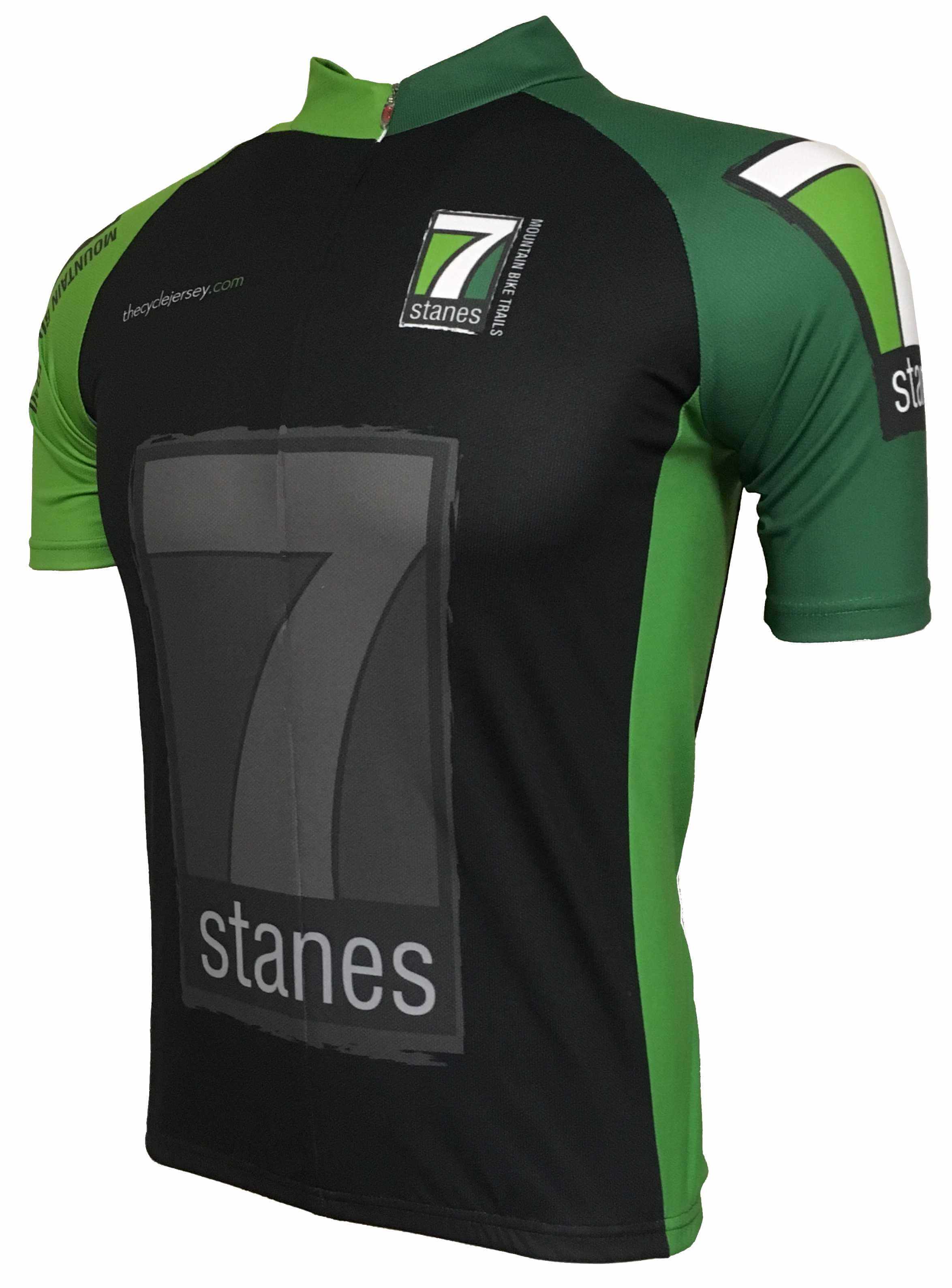 7Stanes Kids Road Cycling Jersey Front