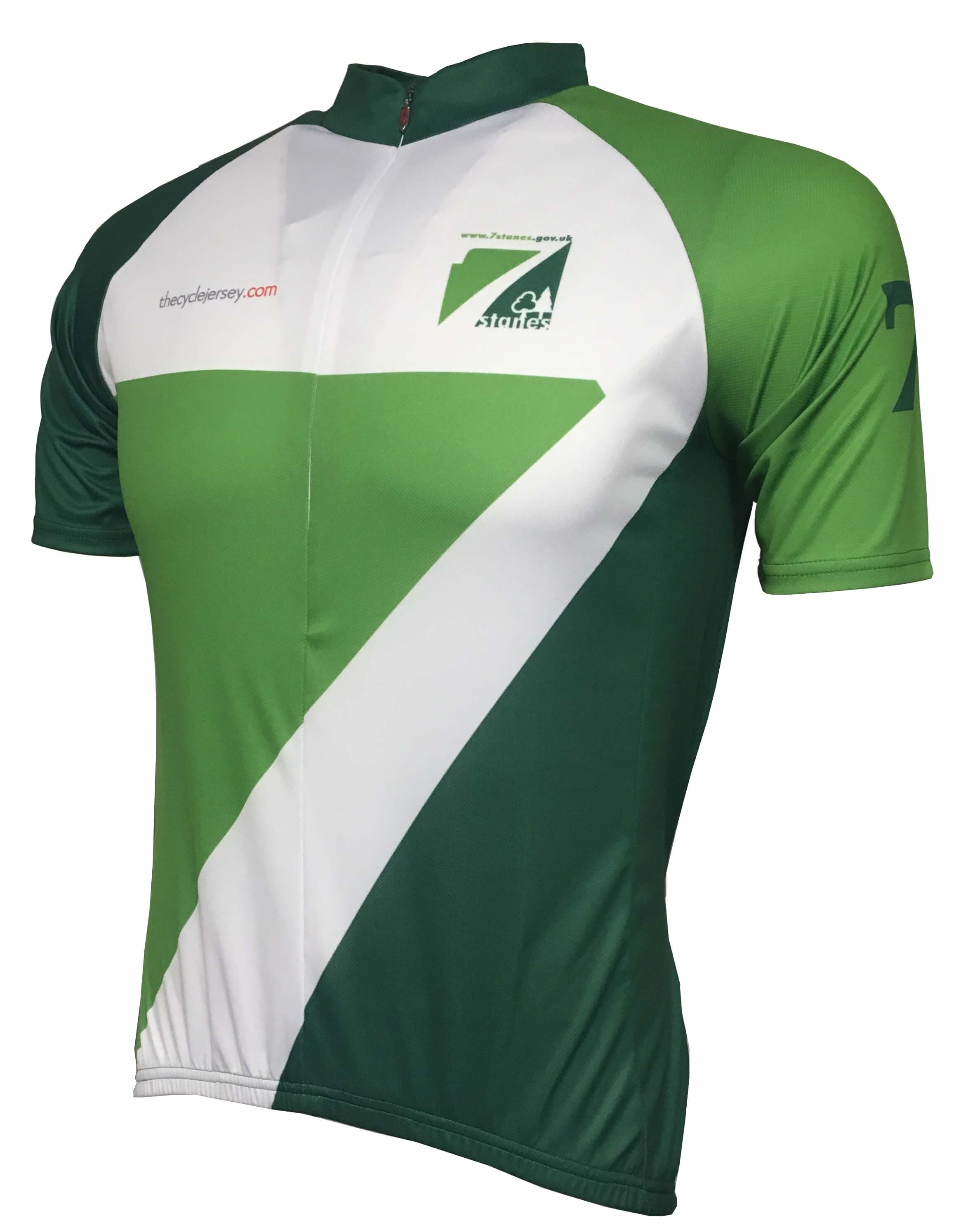 7Stanes Classic Road Cycling Jersey Front