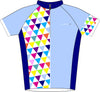 Alternative Triangle Road Cycle Jersey Front
