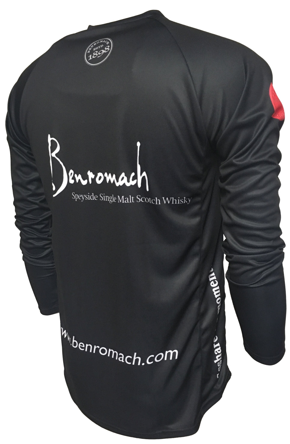 Benromach Single Malt Whisky Enduro Cycling Jersey Back