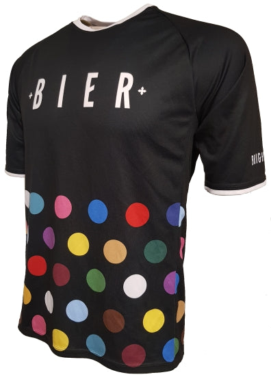 Brighton Bier Polkadot Enduro Cycling Jersey Front