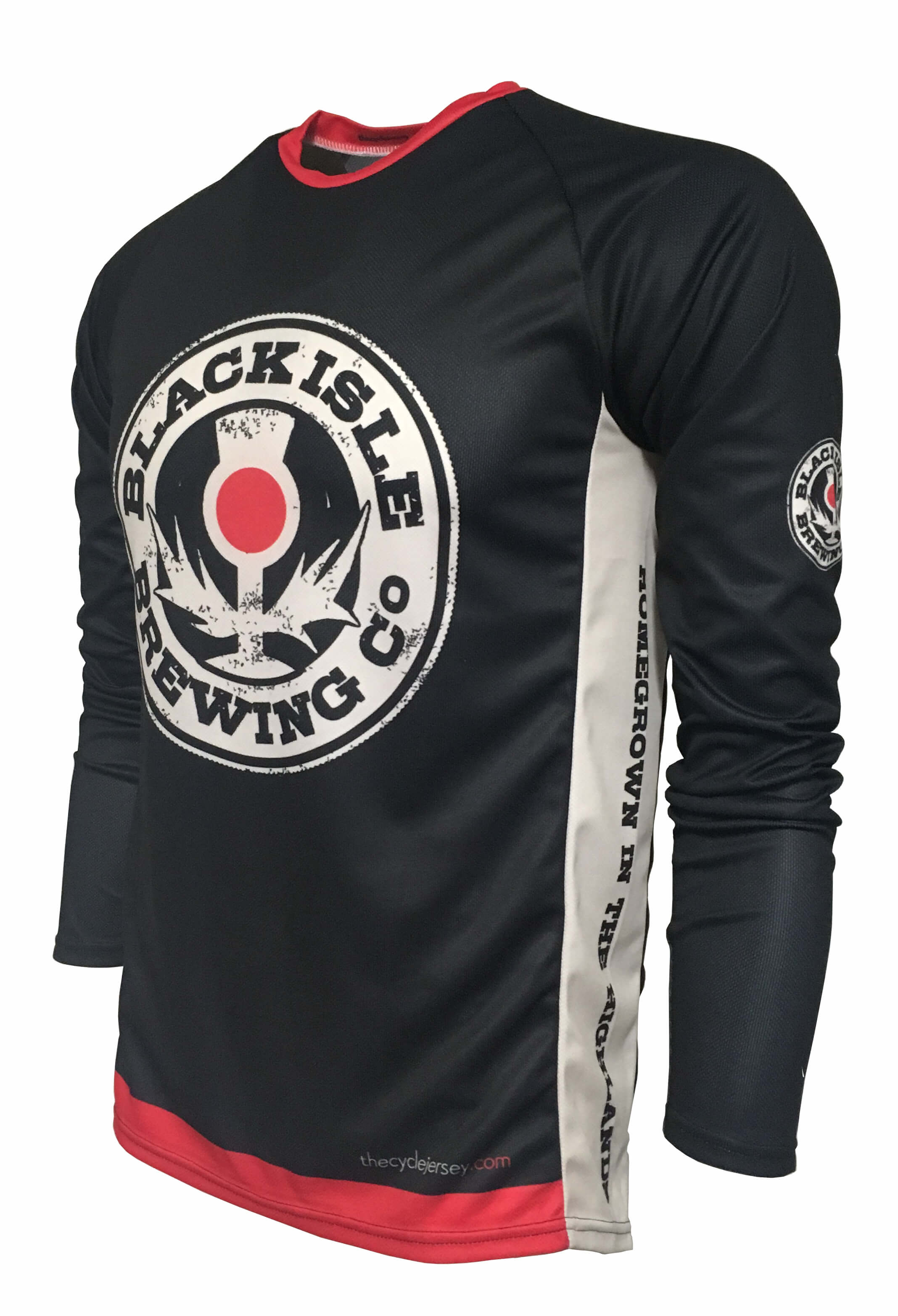 Black Isle Brewery Enduro Cycle Jersey Front