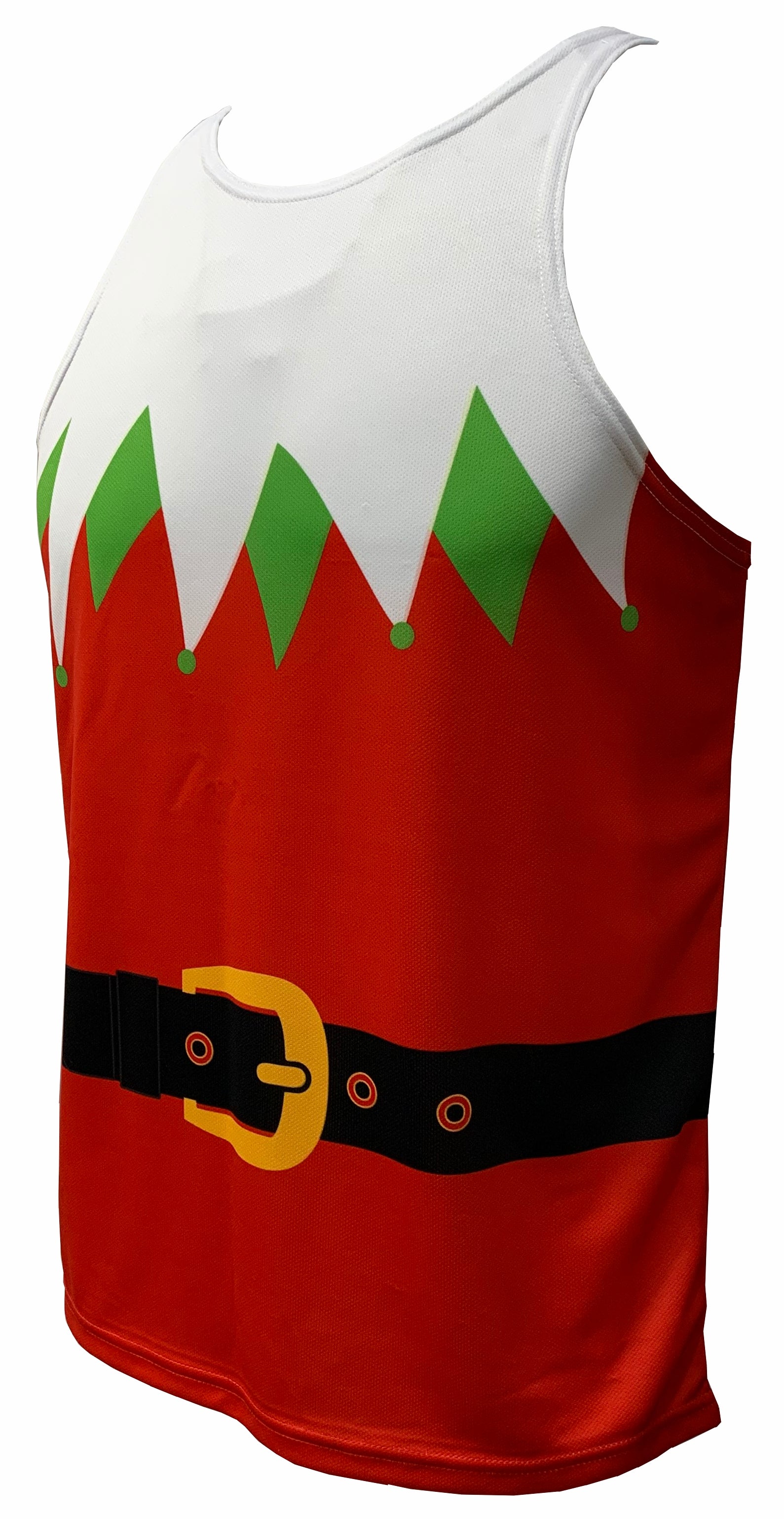 Christmas Elf Running Vest Front 