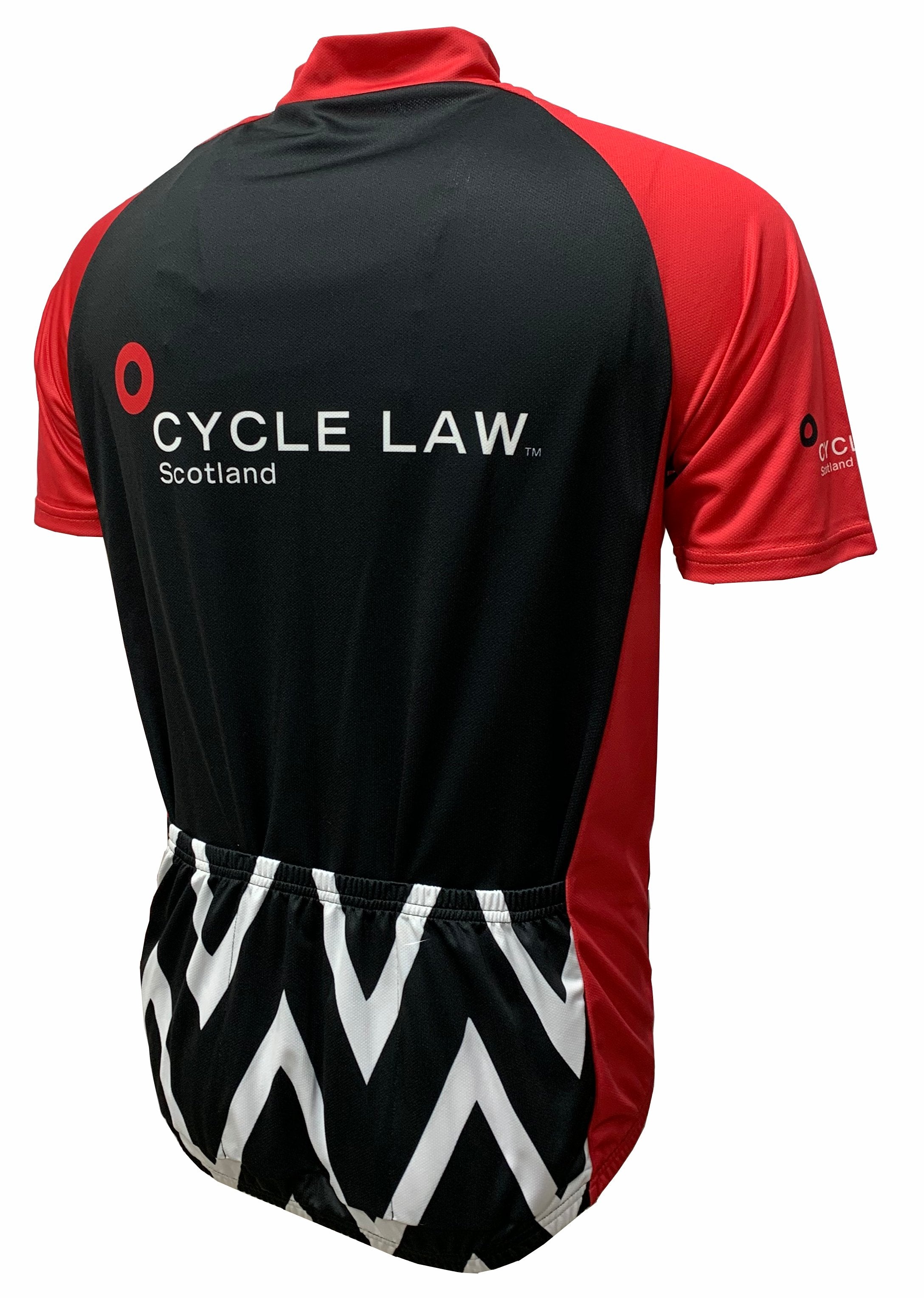 Cycle Law Scotland Road Cycling Jersey Back