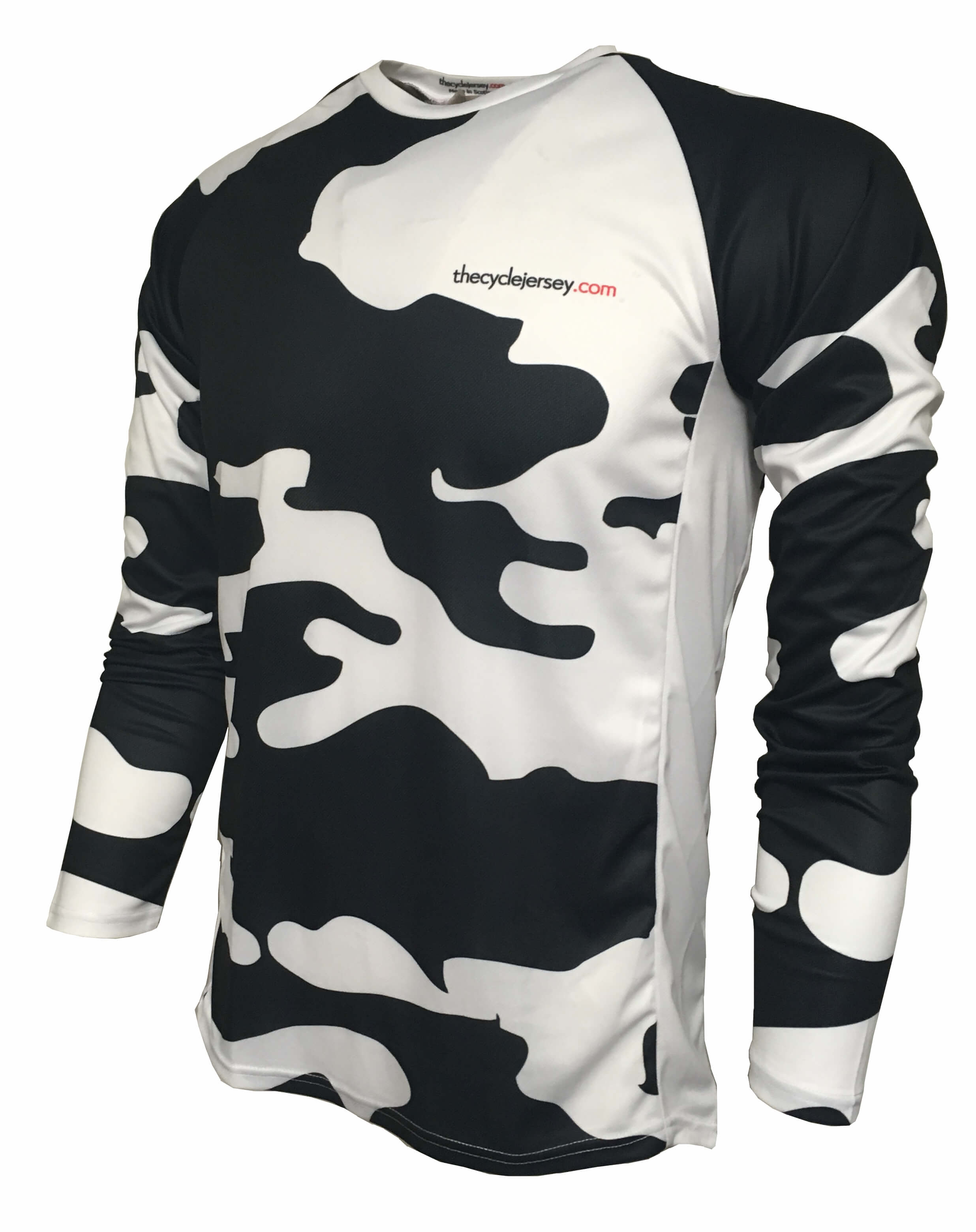Faster Than The Udders Enduro Cycle Jersey Front