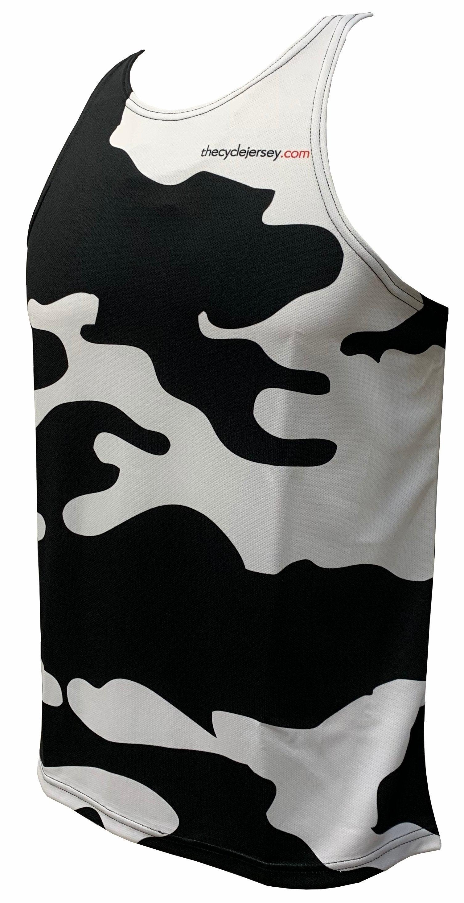Faster Than The Udders Running Vest Front 