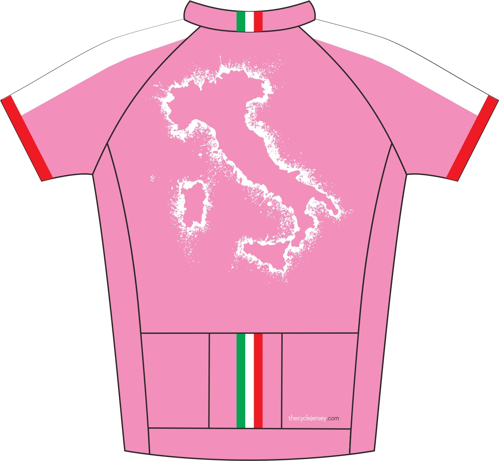 Giro d'Italia Road Jersey Back