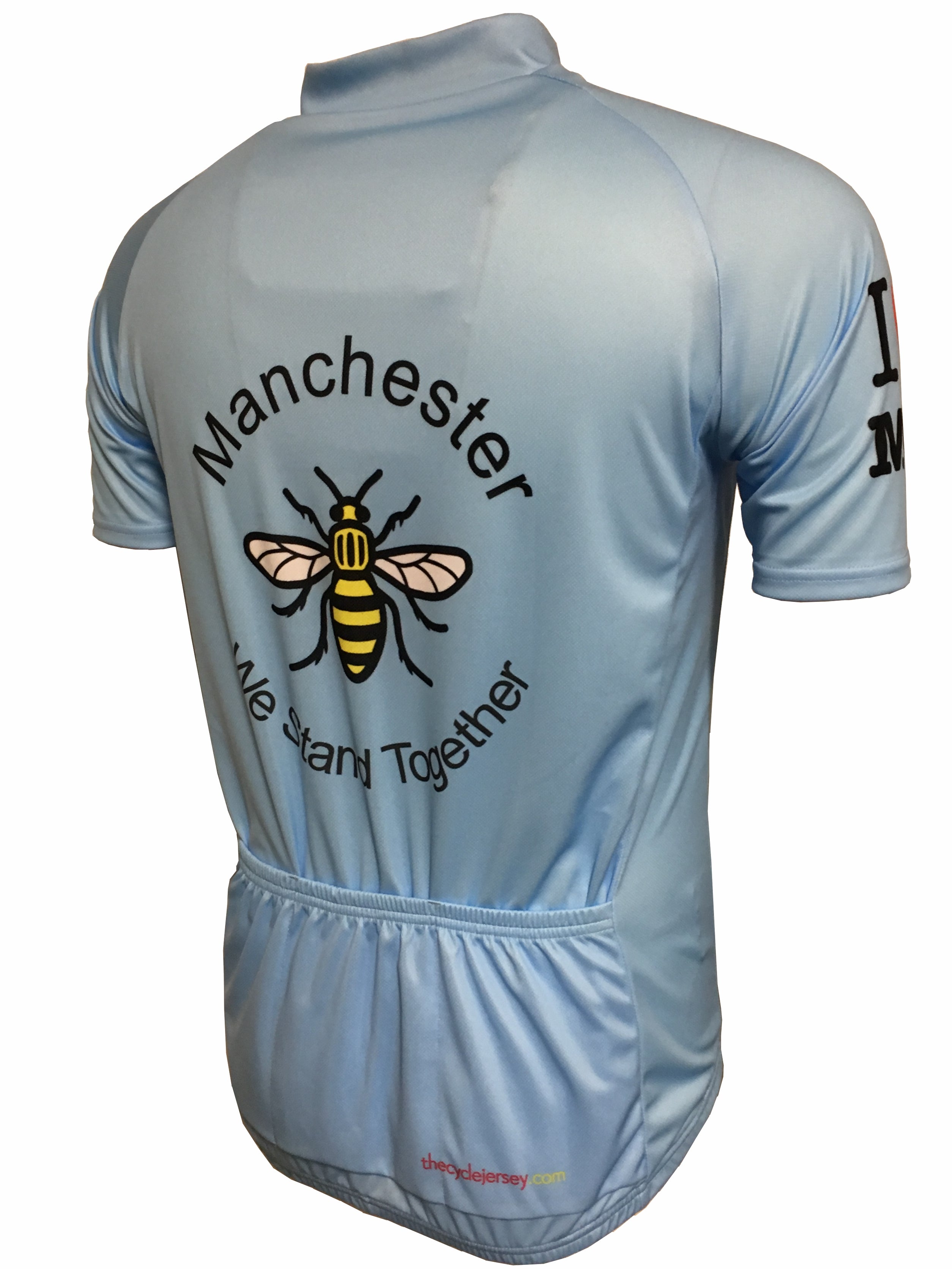 I Love Manchester Road Jersey Back