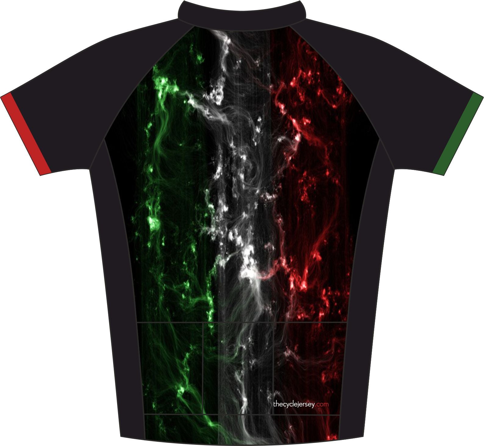Italy Road Jersey Back