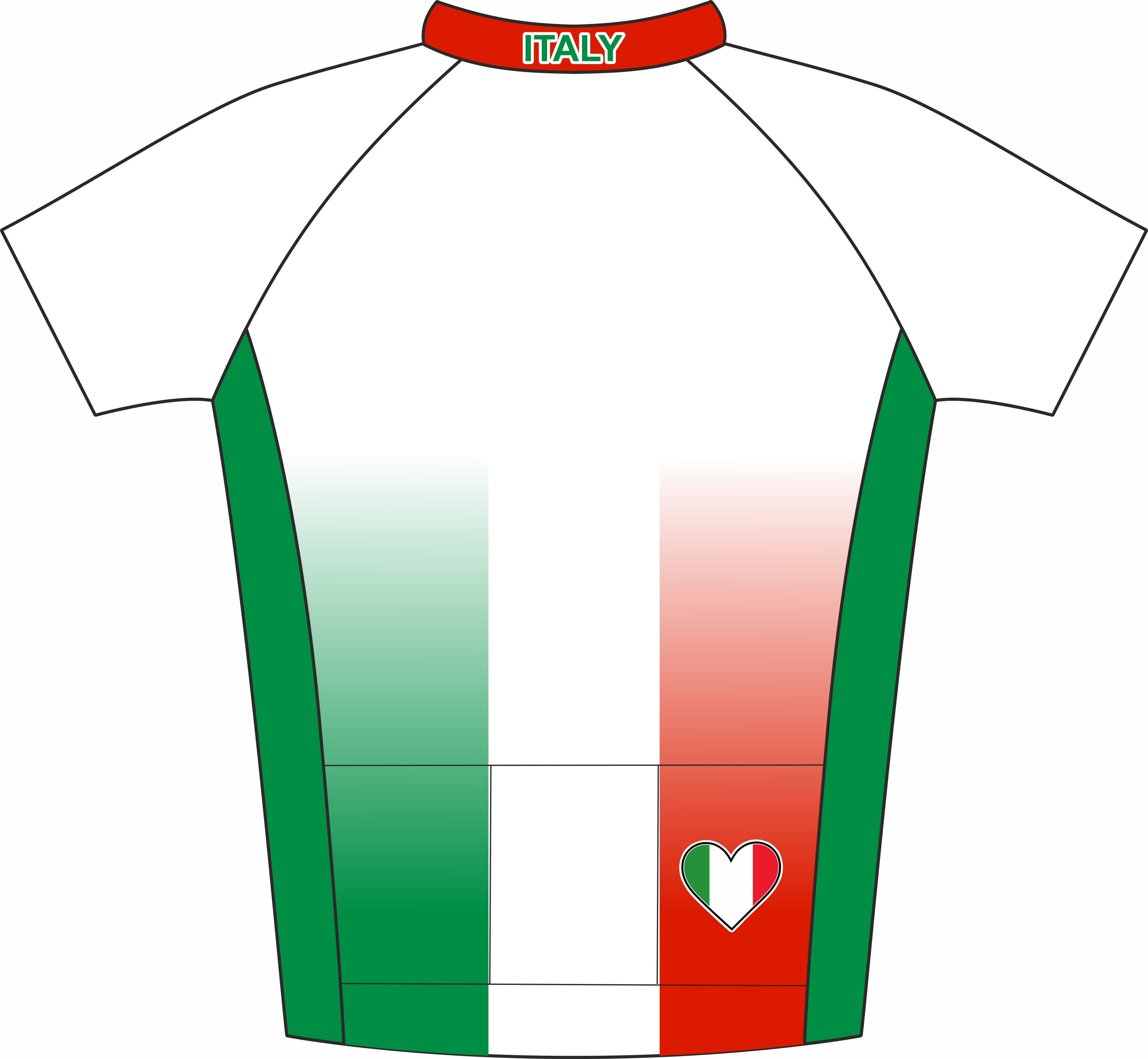 Italian Flag Road Jersey
