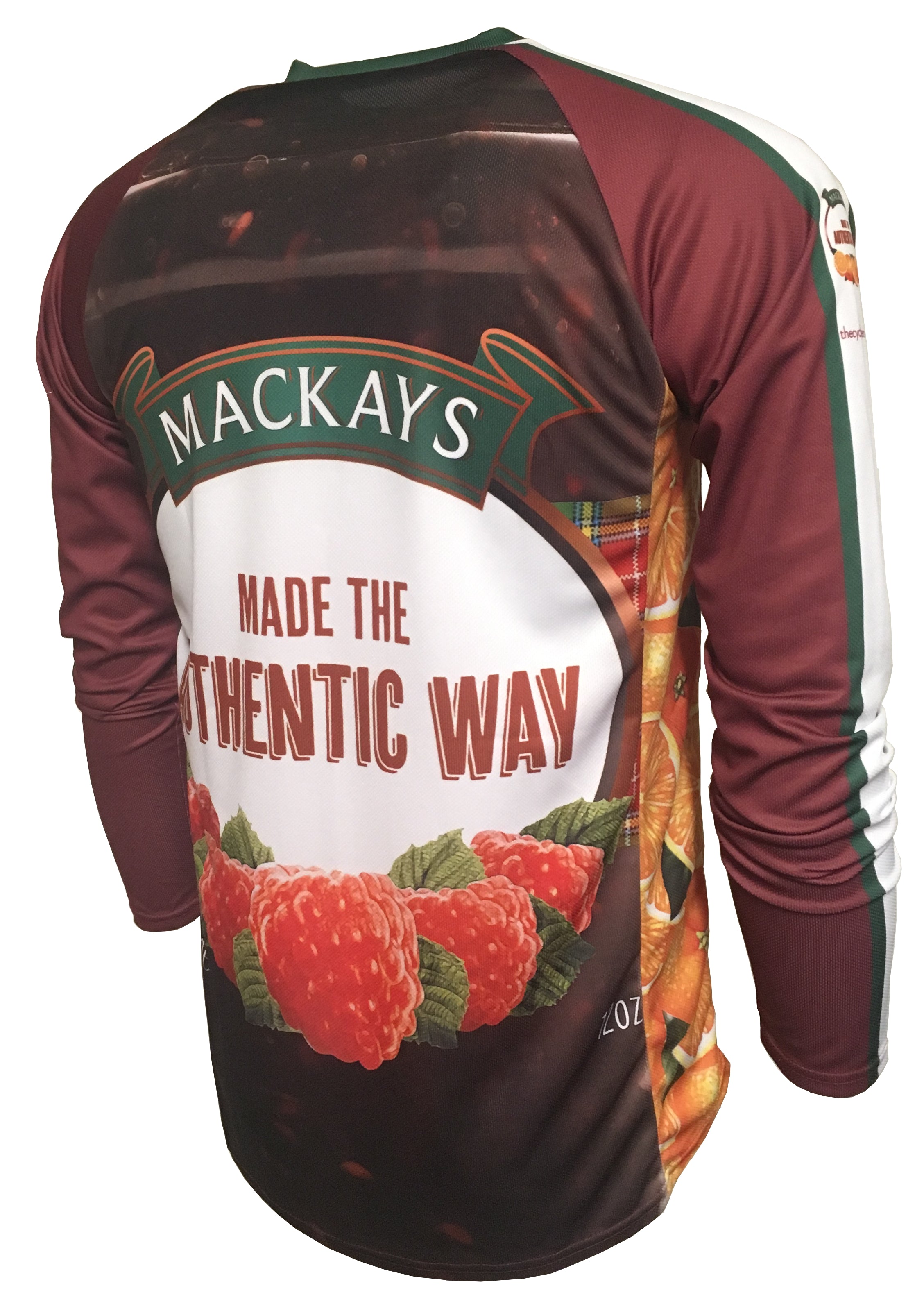 Mackays Jam Enduro Cycling Jersey Back