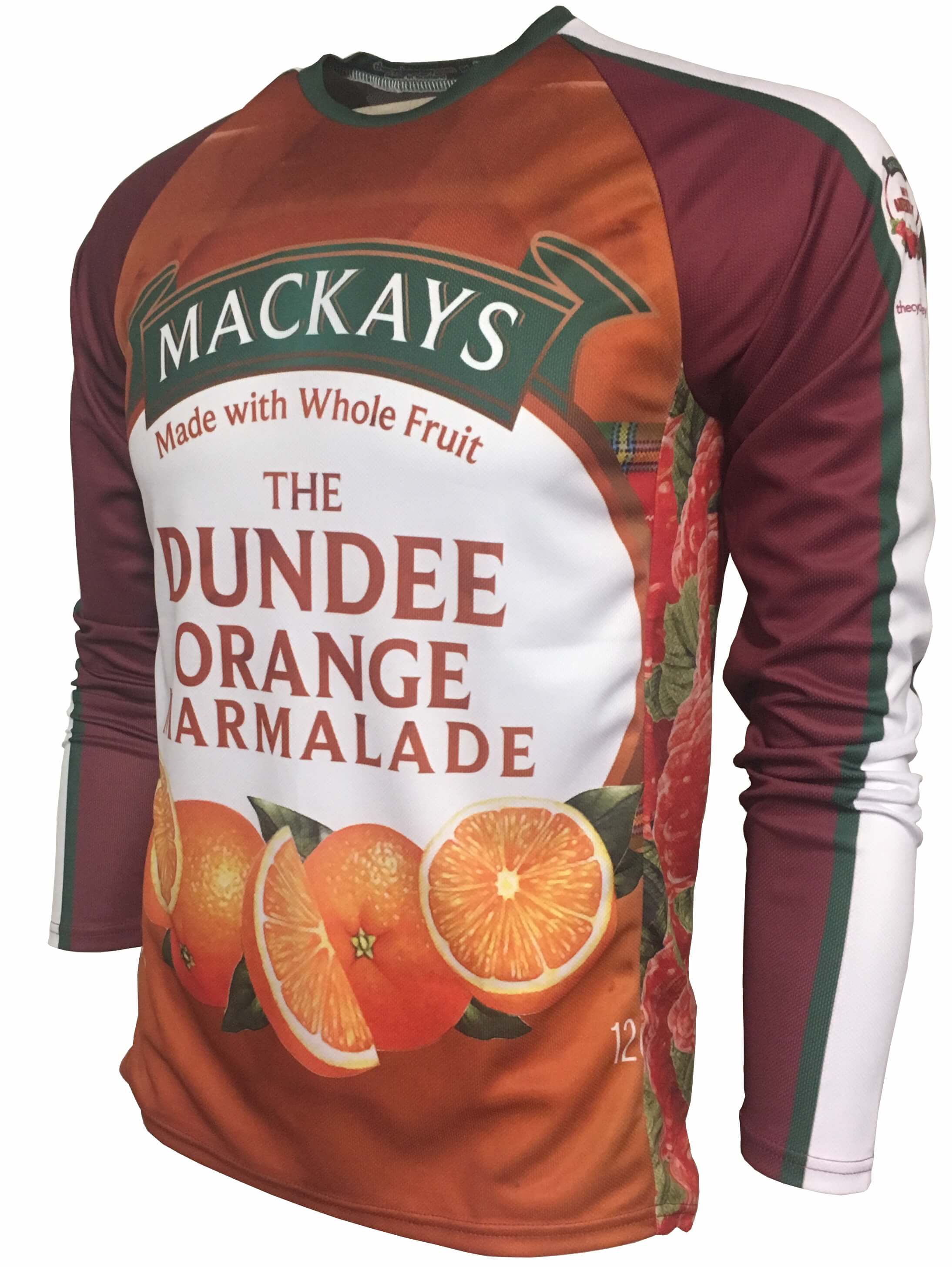 Mackays Jam Enduro Cycling Jersey Front 