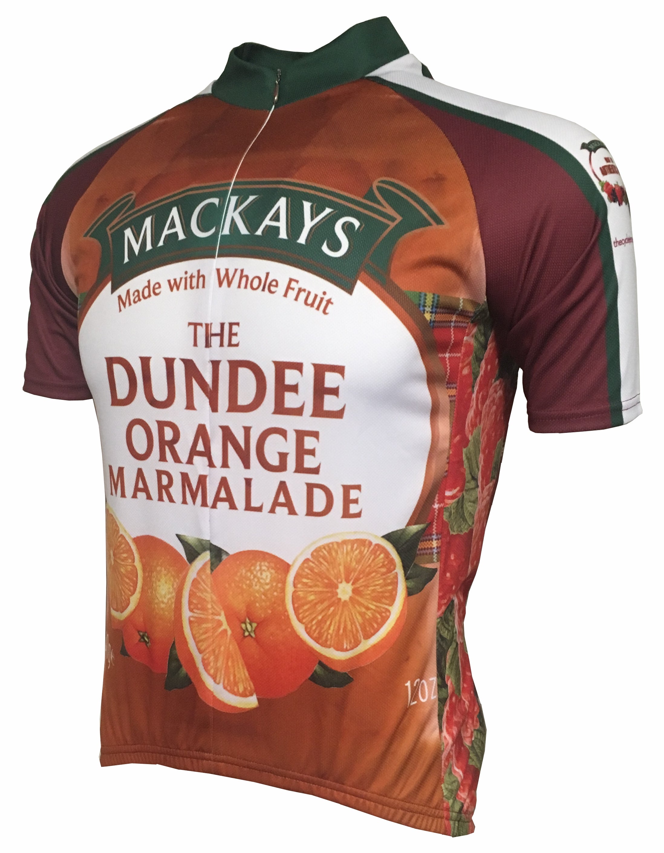 Mackays Jam Kids Road Cycling Jersey Front 