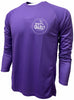 Nairn's Oatcakes Purple Enduro Cycling Jersey Front 