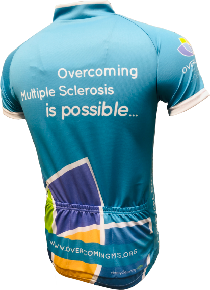 Overcoming MS Road Jersey Back