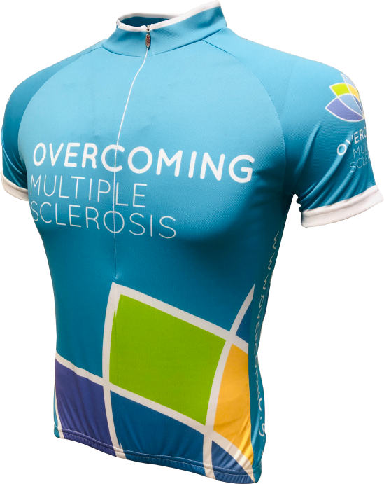 Overcoming MS Road Jersey Front 