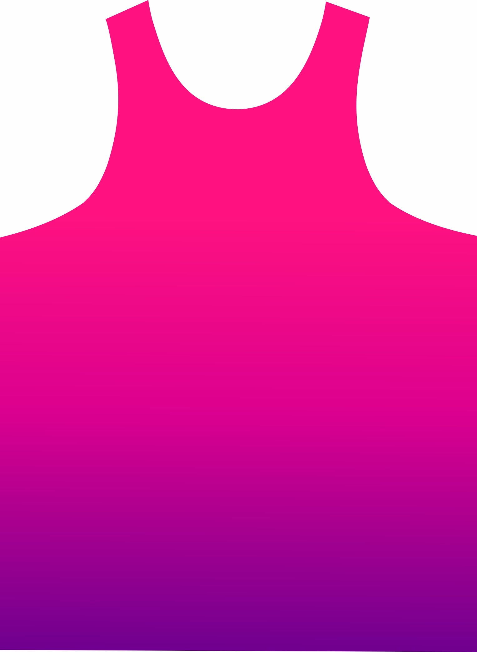 Pink Fade Running Vest