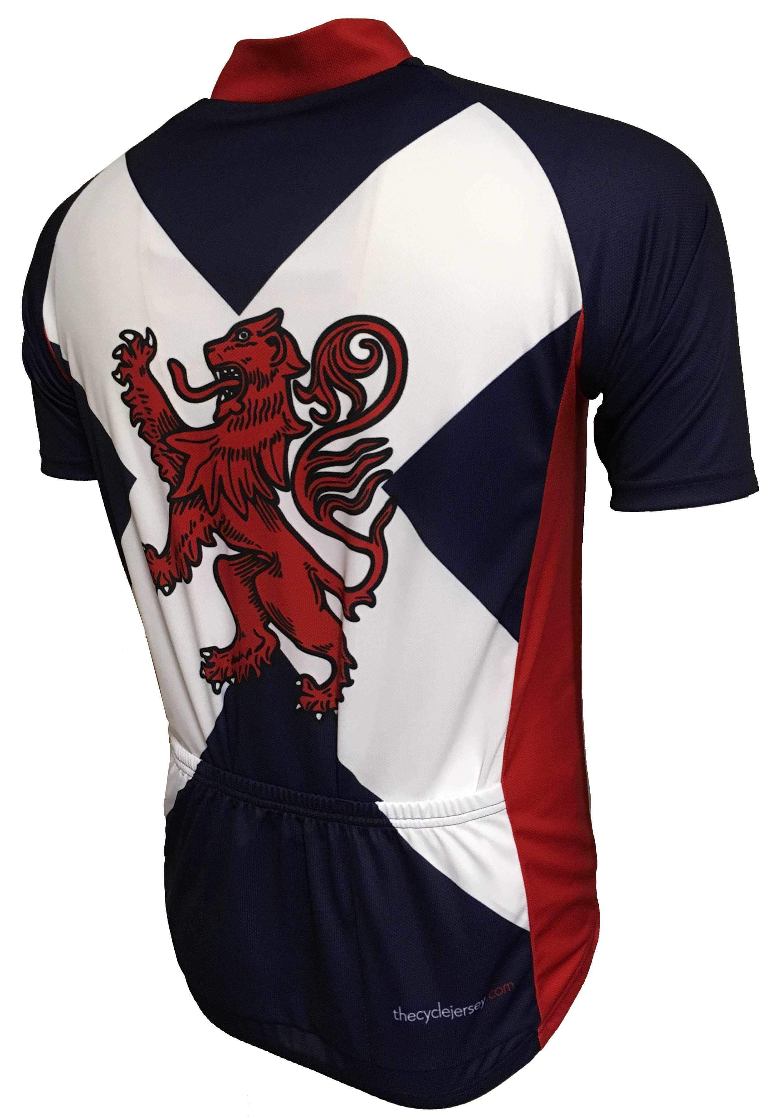 Rampant Lion Cycling Jersey Back