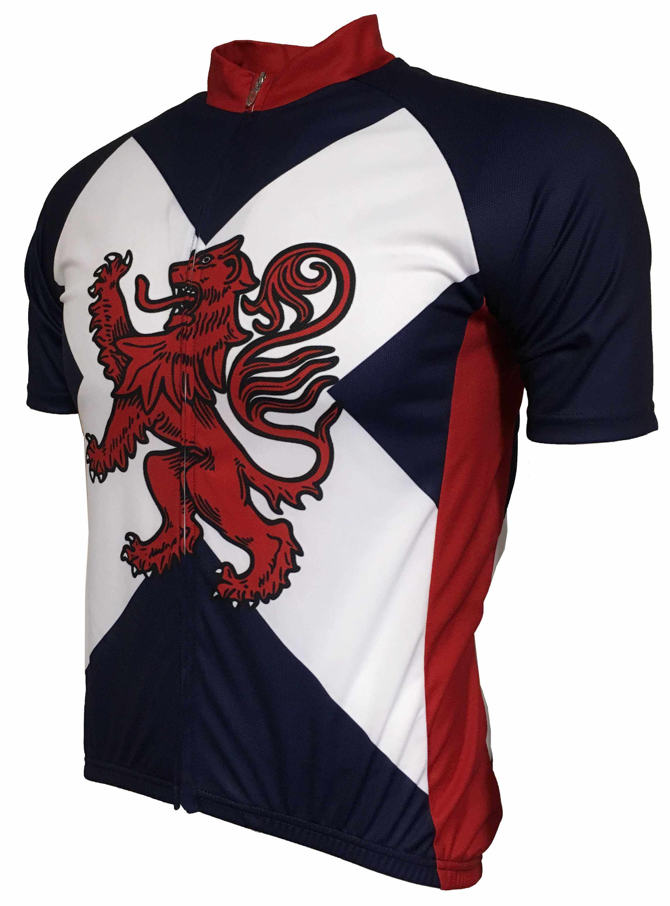 Rampant Lion Kids Cycle Jersey Front