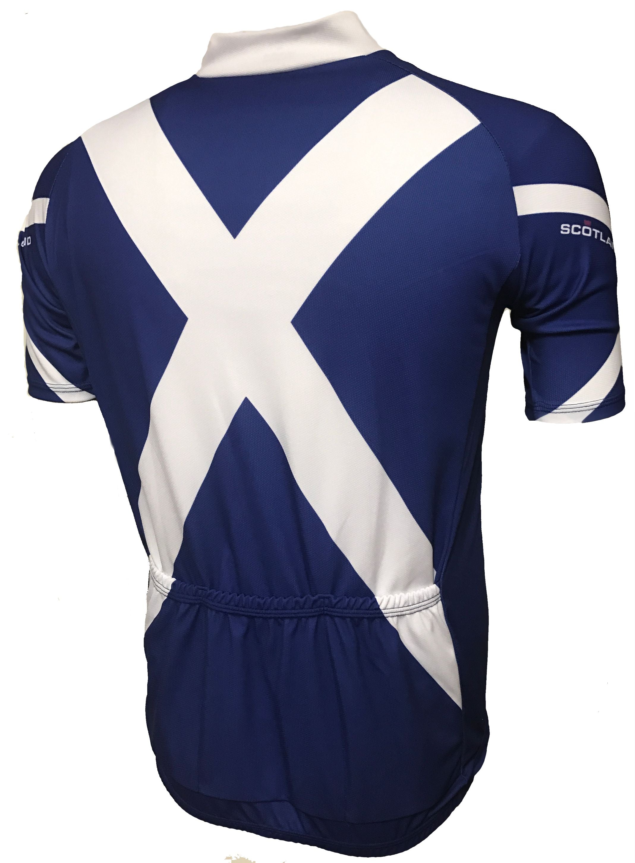 Scotland Saltire Road Cycle Jersey Back