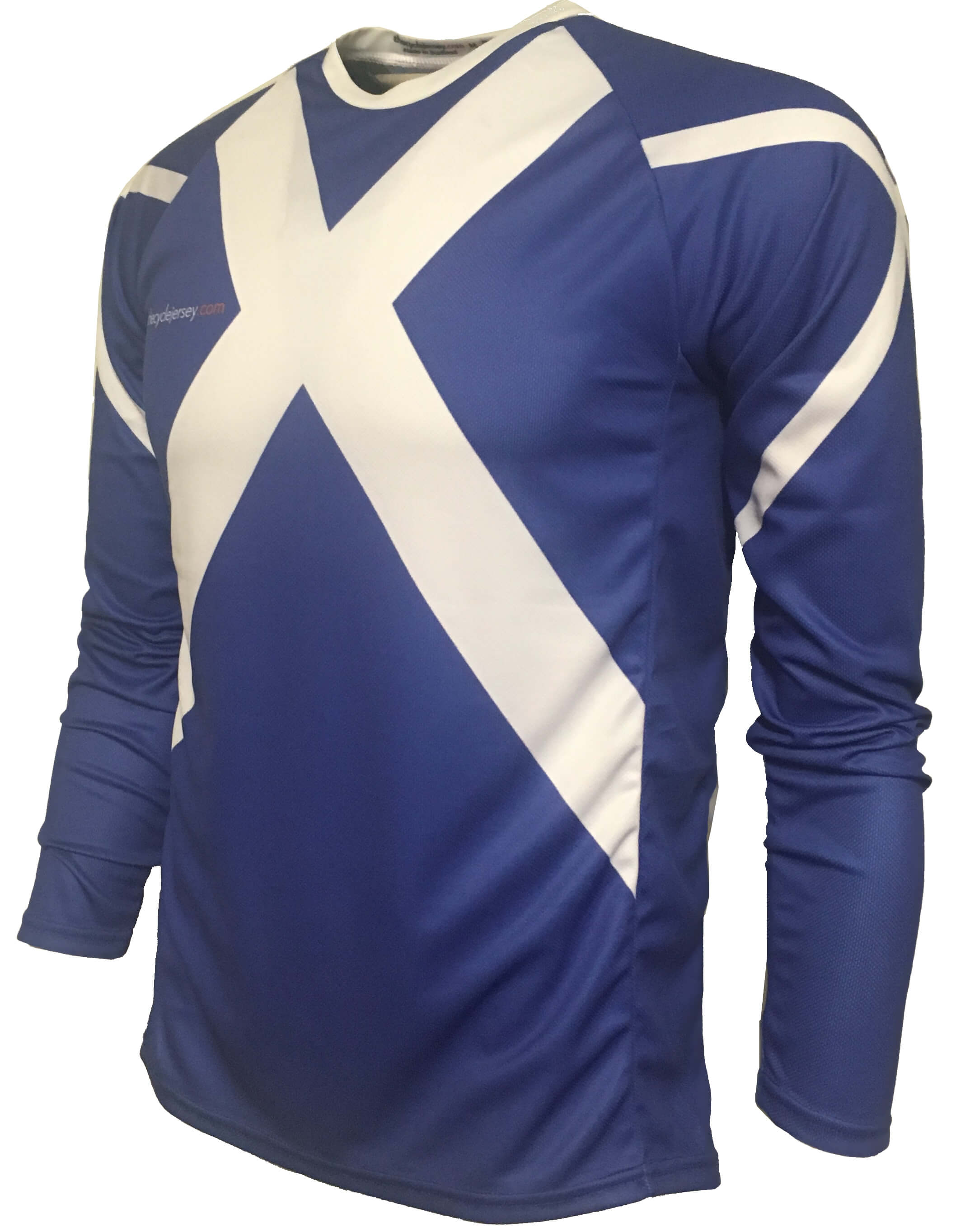 Scotland Saltire Enduro Cycle Jersey Front