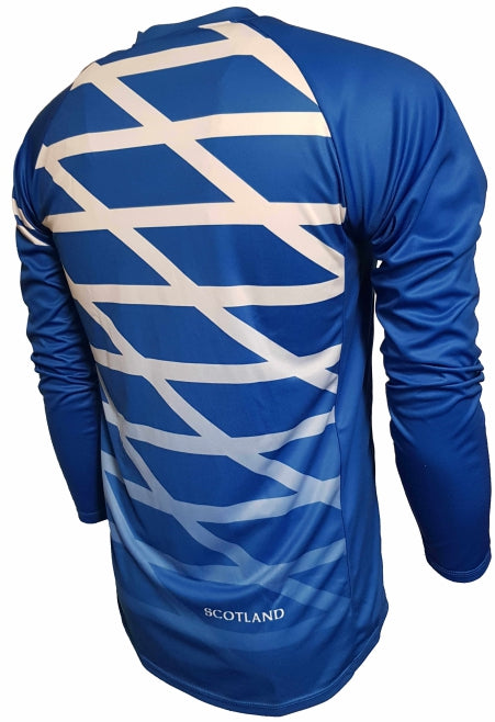 Scotland Flag Enduro Jersey Back