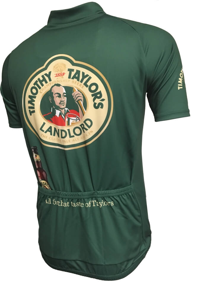 Timothy Taylor Beer Championship Green Road Jersey Back