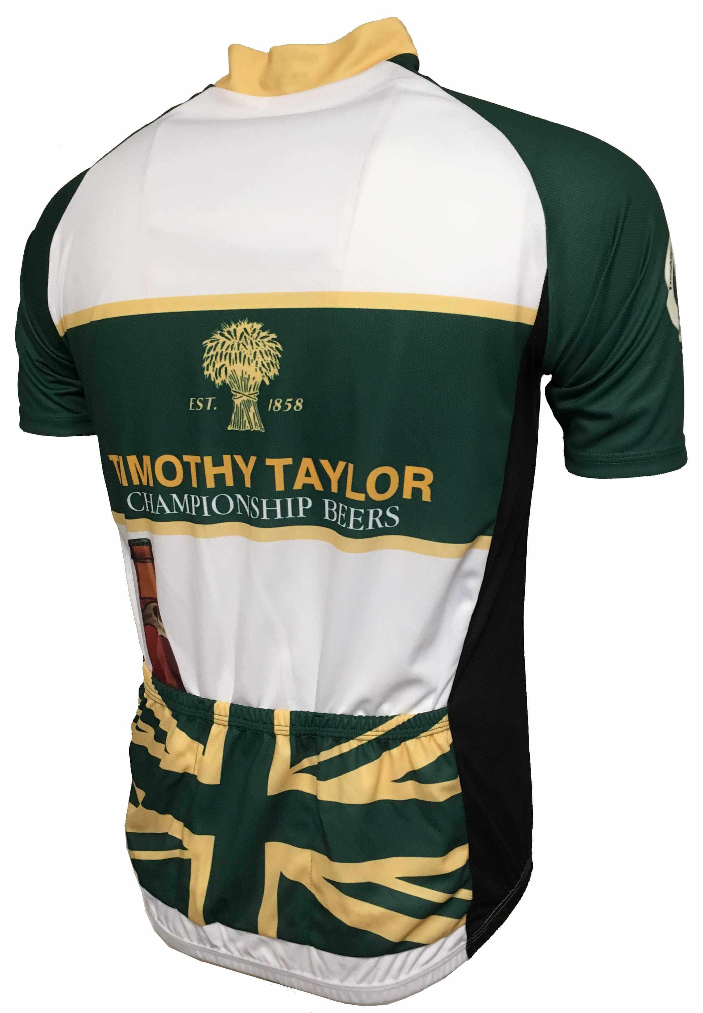 Timothy Taylor Original Road Cycling Jersey Back