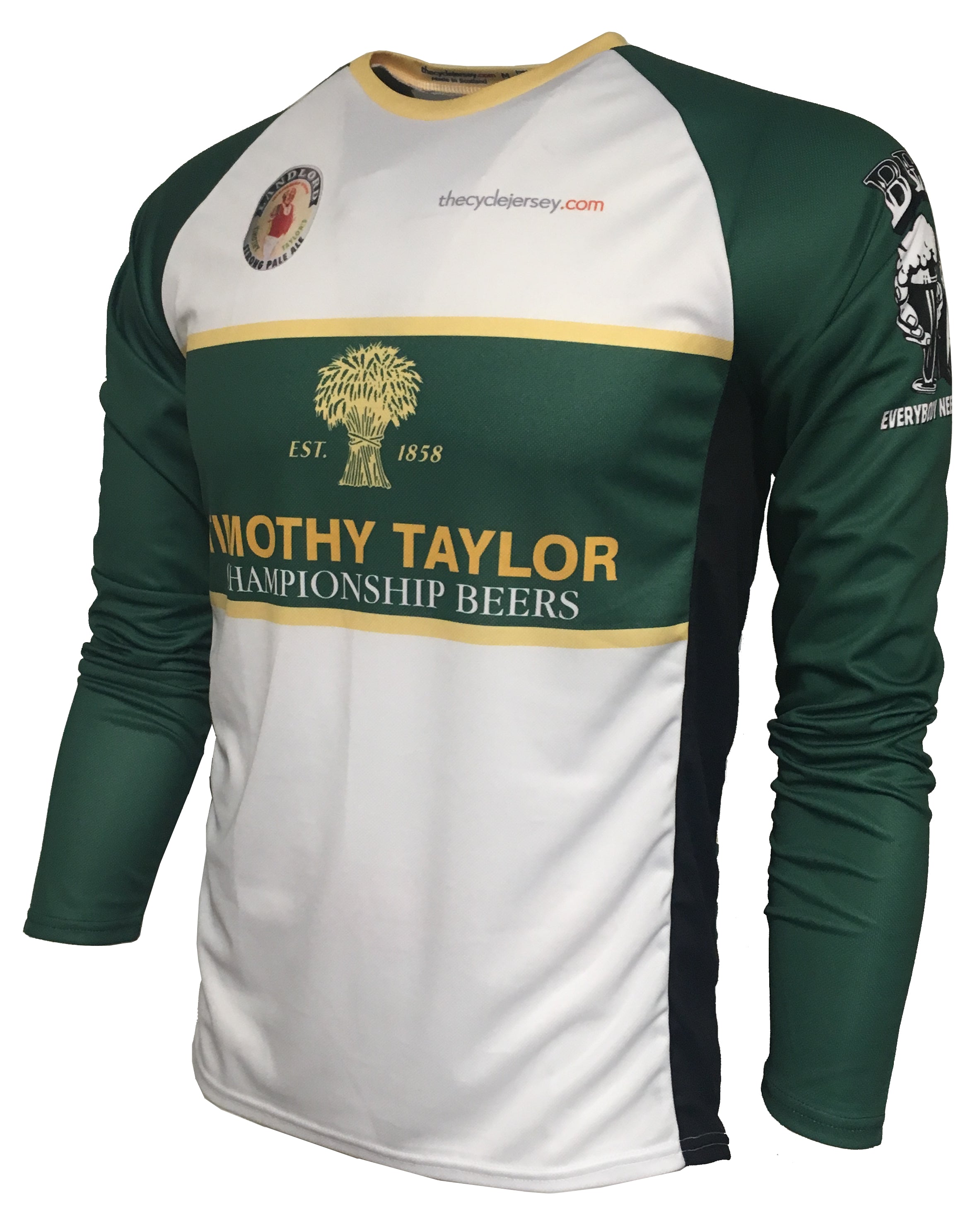 Timothy Taylor original enduro cycling jersey front 