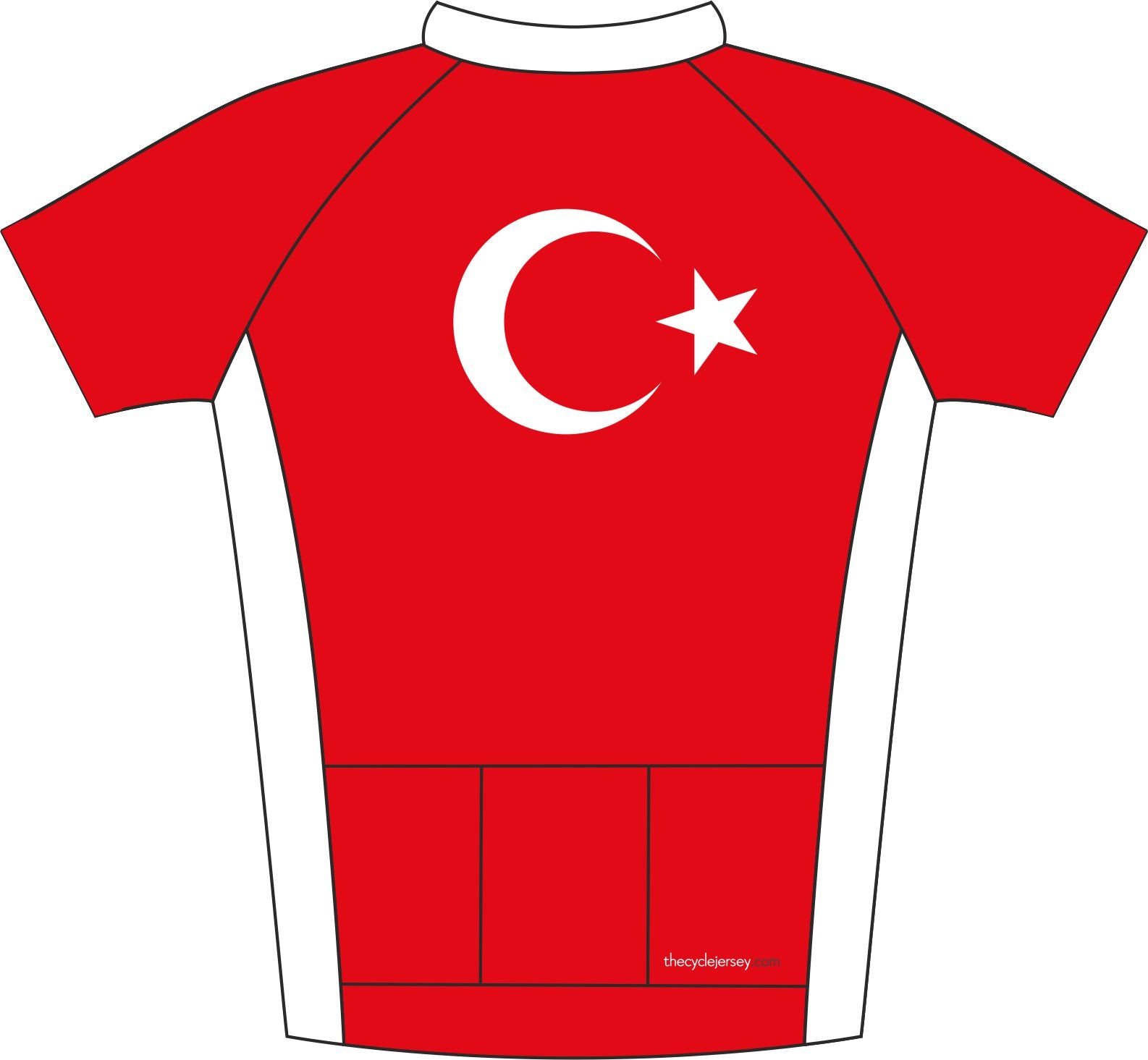 Turkey Road Jersey Back
