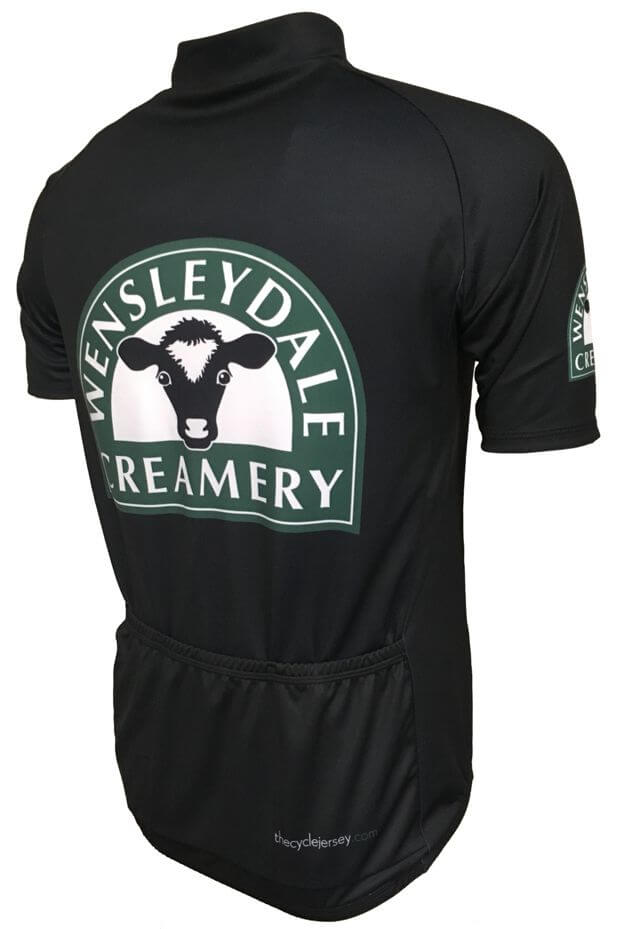 Wensleydale Cheese Creamery Kids Road Cycling Jersey Back