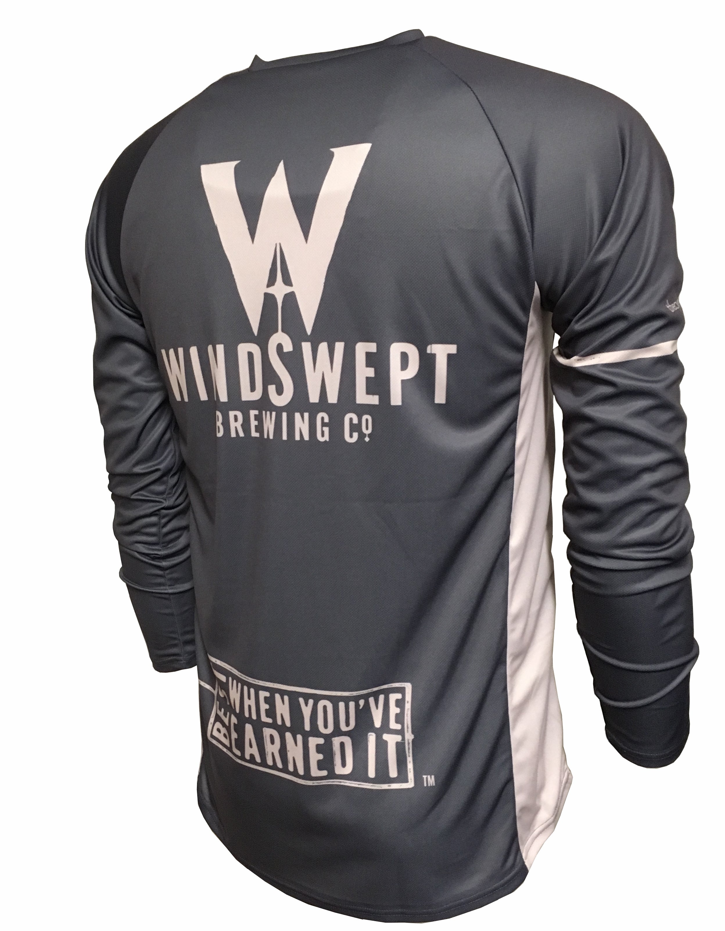 Windswept Brewing Enduro jersey Back