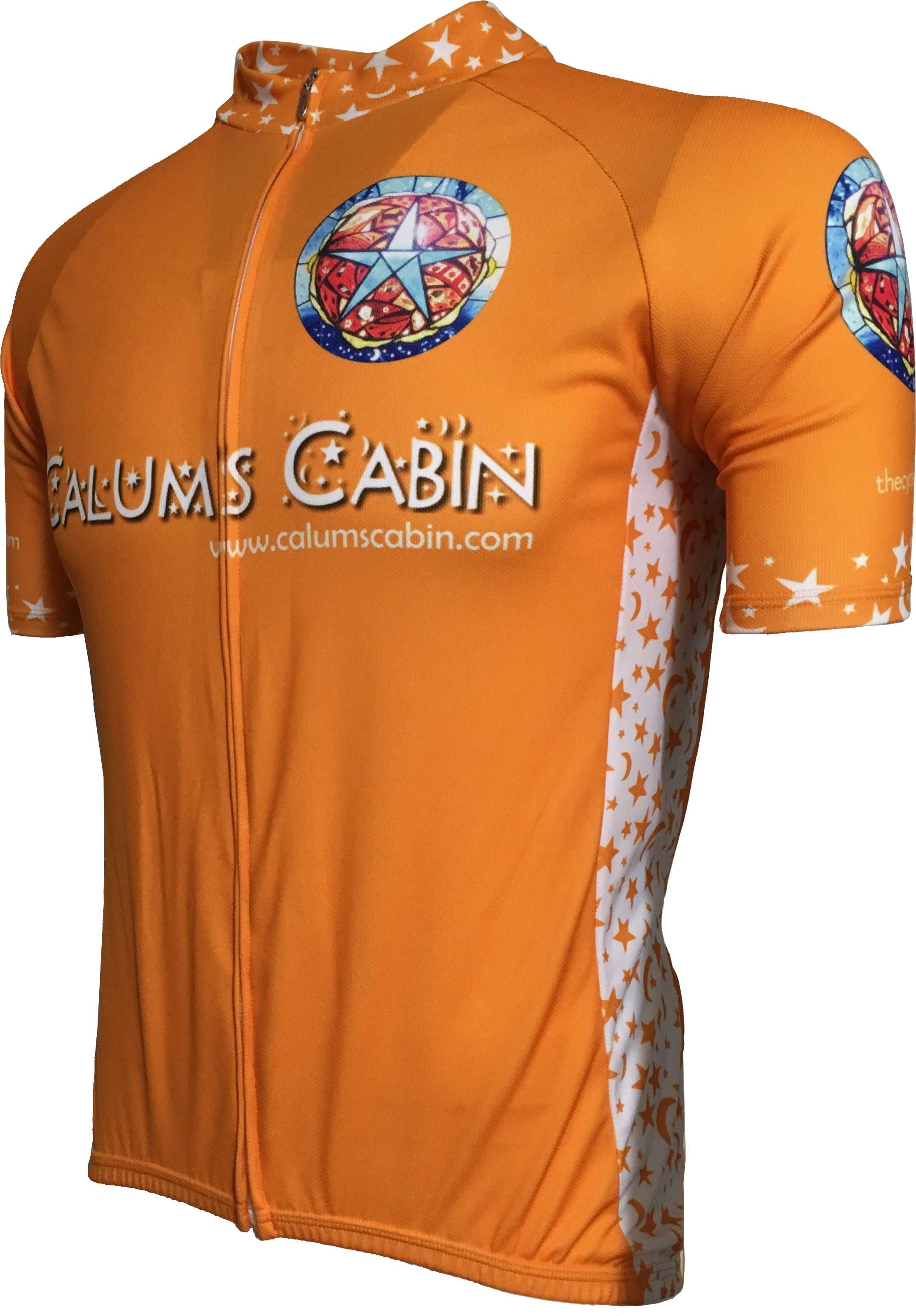 Calum's Cabin Road Cycle Jersey Front