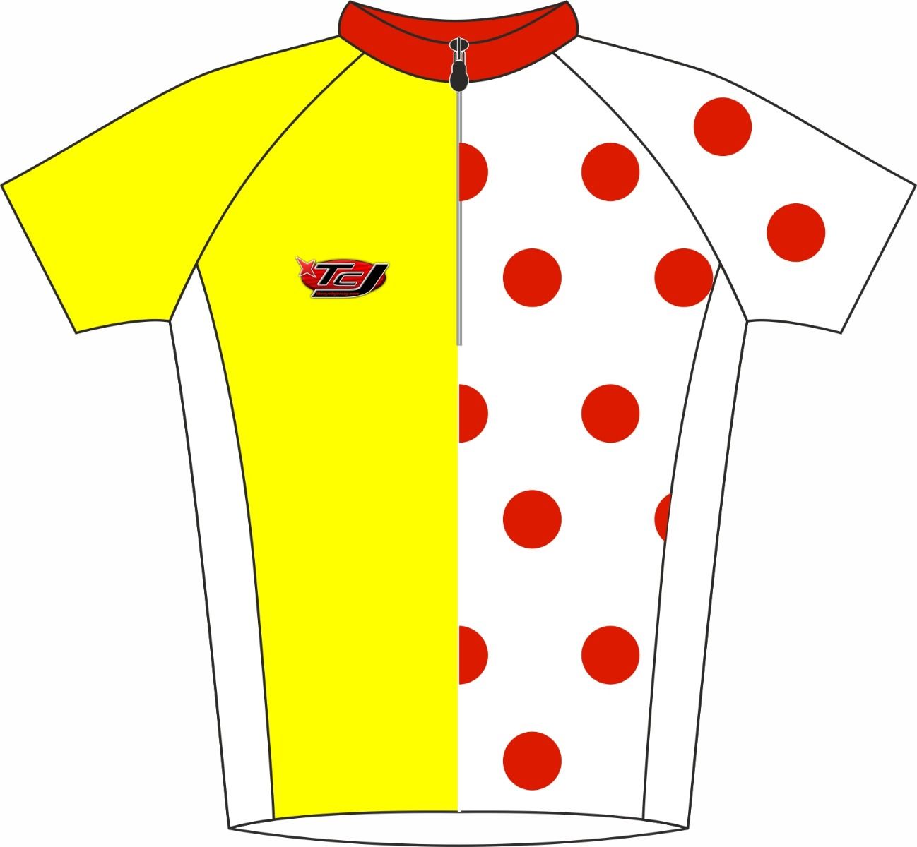 Famous 4 Road Cycle Jersey Front