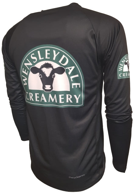 Wensleydale Cheese Creamery Kids Enduro Cycling Jersey Back